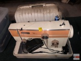 Riccar Sewing machine, portable with case and foot pedal