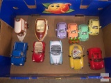 Toys - Chevron Cars - 11 - 8 cars, 1 pickup truck, 1 boat, 1 horse trailer