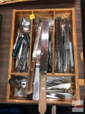 Kitchen - Misc. Flatware in utensil holder