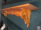 Wooden wall shelf - 45