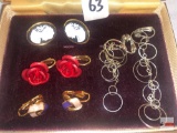 Jewelry - 4 pr. clip-on earrings
