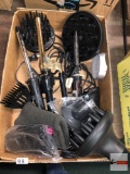 Vanity items - Hair care supplies, hair dryer defusers and curling irons