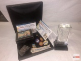 Gymnastic Collectibles - Pins, awards etc.