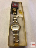 Jewelry - PGE wrist watch, pins