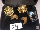 Jewelry - Earrings - 3 pr., fashion clip-on
