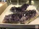 Quartz Crystal - 2 - purple amethyst, 2.5