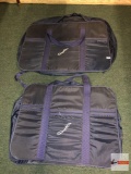 2 Expandable carry cases for artwork etc.