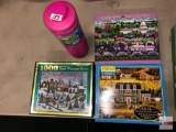Puzzles - 2 1000 pc. new unopened puzzles and Super Bubbles