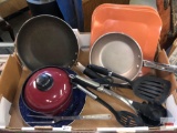Cooking - pots, pans, cooking utensils