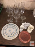 Dish ware - Glassware, pottery and Lenox dish set