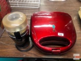 Kitchen ware - Brentwood waffle maker and Hamilton Beach coffee mill