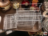Kitchen ware - Wire racks, collapsible, 2 - 3shelf and other misc.