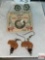 Jewelry - Earrings and ring, 2 pr. earrings (bear & flower) and 1 Spirit bear Indian Folklore ring