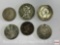 Coins - 6, vintage foreign coins, 1927, 1940, 2-1954, 1955