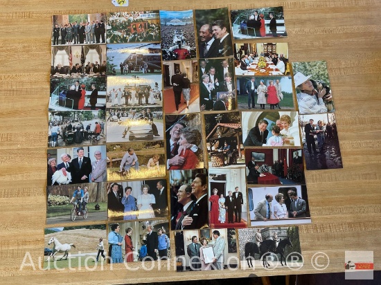 Ephemera - Postcards, vintage President Reagan postcards, 32ct.