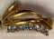 Jewelry - Fashion Ring, 8 sm. clear stones, good clarity, no mark, sz 5