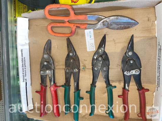 Tools - 5 - Tin snips, metal shears