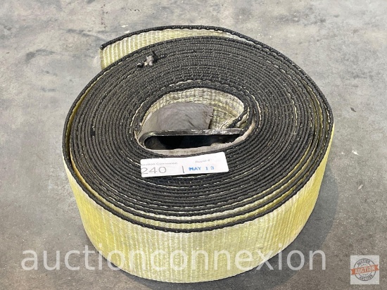 Tools - Lg 4" tie down strap, approx. 7'