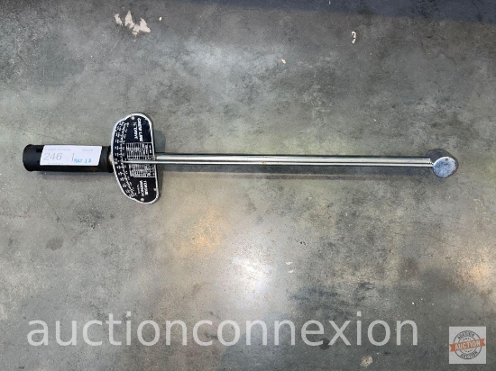 Tools - Torque wrench, Crewline 1/2" drive