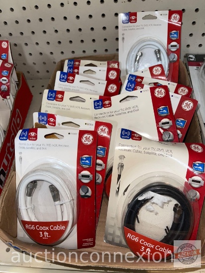 Hardware - 12 - 3ft coax cable packages