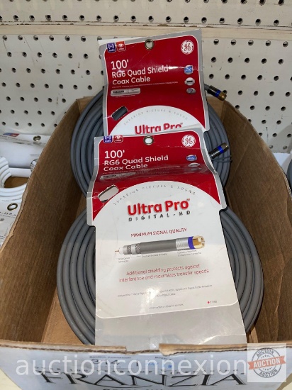 Hardware - 2x's-the-money -100ft Quad Shield Ultra Pro Digital Coax Cable packages