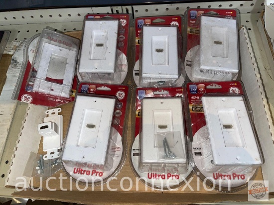 Hardware - 8 packages Ultra pro HDMI wall plates