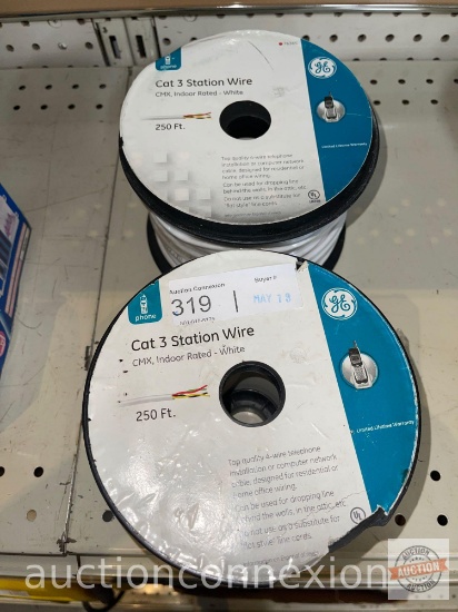 Hardware - 2x's-the-money rolls 250ft CAT 3 Station wire