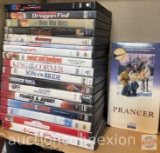 Movies - 17 DVD movies and 1 VHS