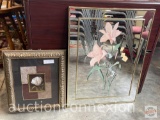 Artwork - 2 - Tulip ornate framed & double matted 16