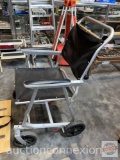 Folding transport chair, 225# capacity and transport board