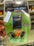 Electronics - Sony FM/AM Walkman stereo, new in package