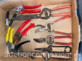 Tools - 10 clippers/cutters