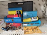Tools - 3 Bernz-Omatic methylacetylene torches and metal storage cases
