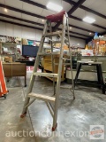 Tools - Werner 5' aluminum A-frame ladder, as is