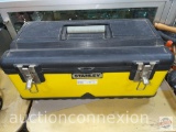 Tools - Stanley toolbox w/ misc. Stanley tools