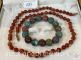 Jewelry - Necklace & bracelet - Vintage glass beads 11