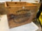 Yukon Jack advertising crate, dovetailed, 12.5