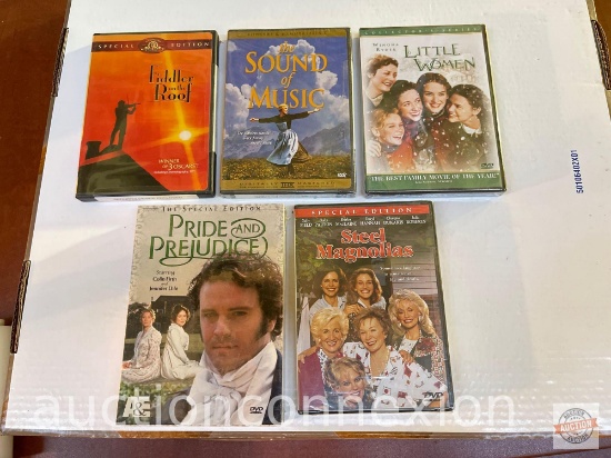 DVD's - 5 unopened DVD movies
