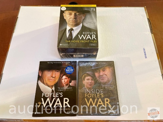 DVD's - 3 Sets Foyle's War
