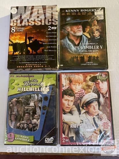 DVD's - 4 unopened DVD sets