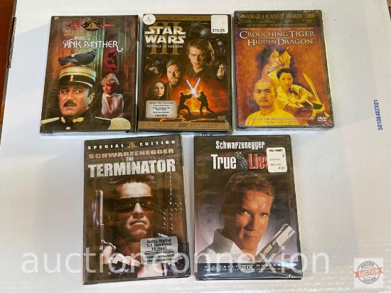 DVD's - 5 unopened DVD movies