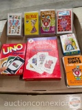 Card Games - 8 packaged kids card games - Animal Rummy, Old Maid, Crazy eights, Who is the Thief,