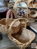Baskets - 3 large - Heavy woven 18