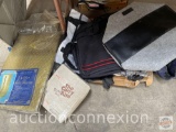 Large lot of garment bags, new old stock The Carry Rite travel bag, lg. Drakkar Noir travel bag,