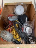 Tools - work lights, extension cords, etc.