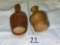 2 Wooden butter stampers 2.5
