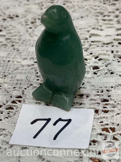 Jade Figure - Penguin 2"h
