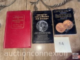 Books - 3 Coin books - 1963, 1984, 1990