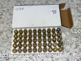 Ammo - 45 caliber 50ct. box