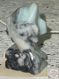 Jade Figure - Dolphin, 2 1/8